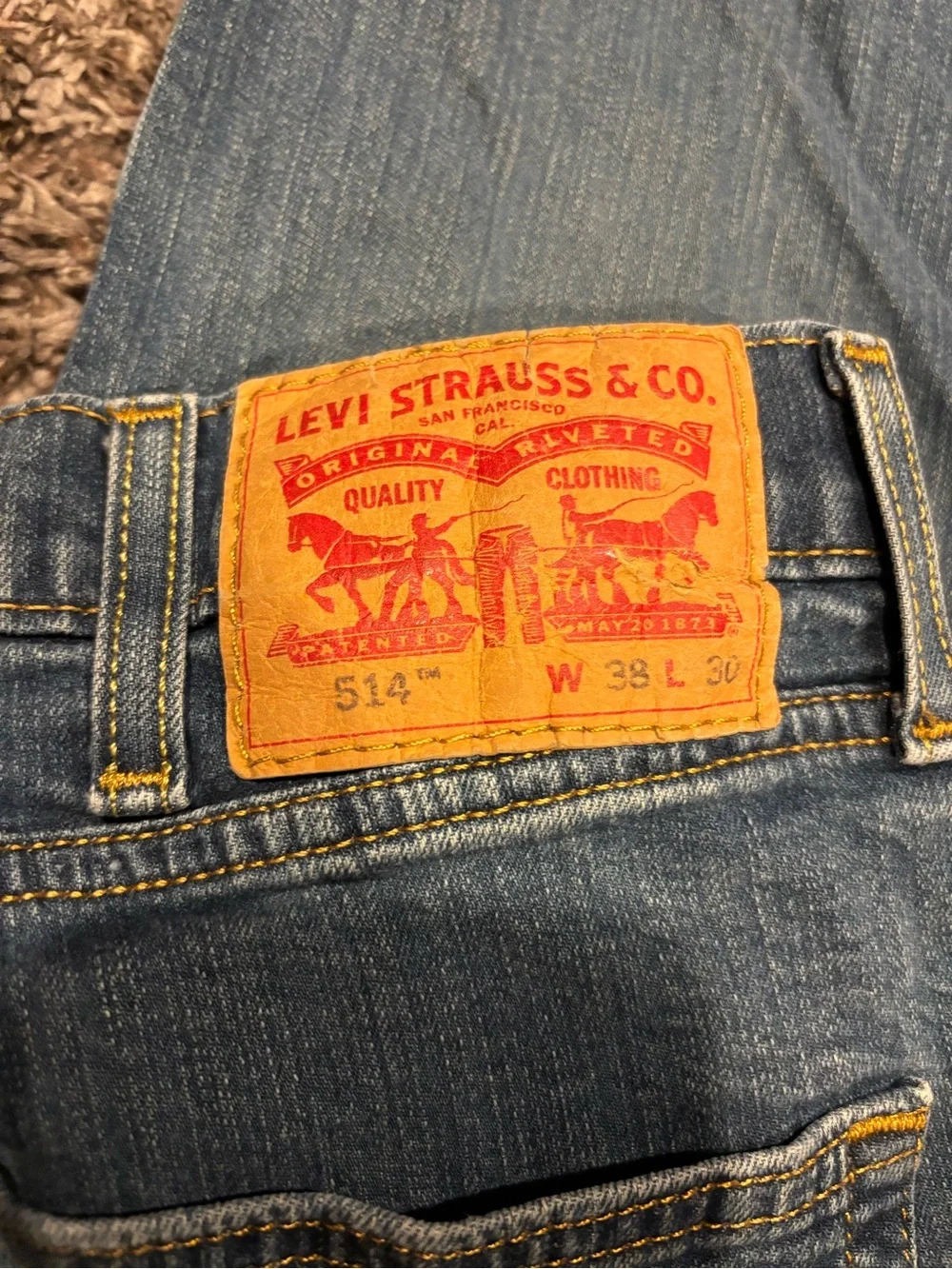 Men’s Levi's 514 Straight Jeans